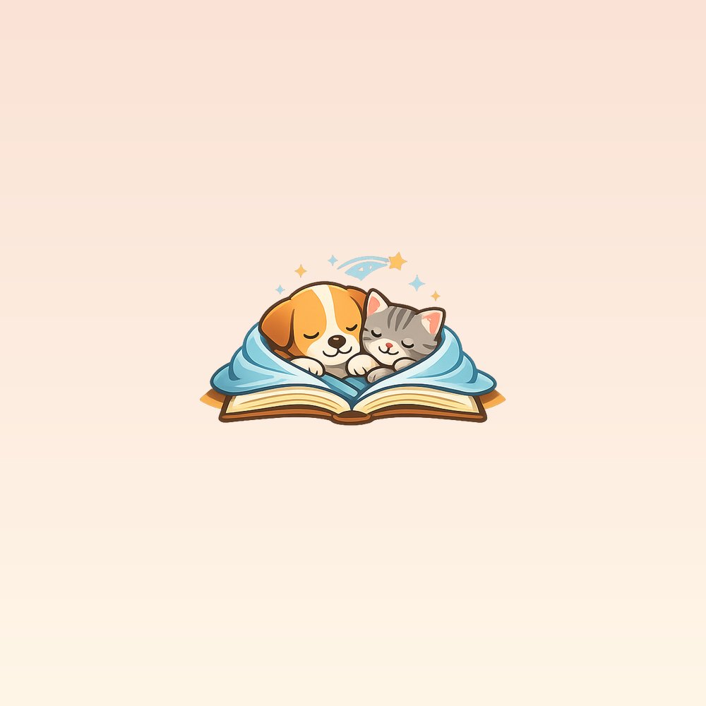 Storybook watercolour style example